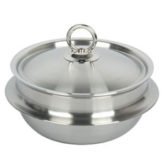 Kitchen-Art 全不繡鋼蒸煮鍋 L號, 單色, 18cm(H)