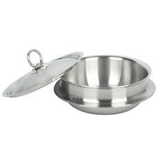 Kitchen-Art 全不繡鋼蒸煮鍋 L號, 單色, 18cm(L)