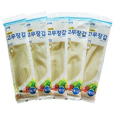 CLEANWRAP LAB Usewell 食品橡膠手套, 5件, 特大(XL) 以上