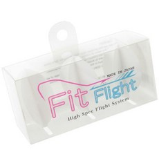 핏 샤프트 전용 다트 플라이트 눈물형 화이트, 3개