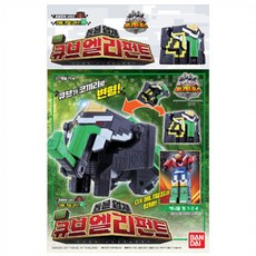 BANDAI 金剛戰士動物戰隊 方塊虎 機器人, DX 方塊大象, 1個