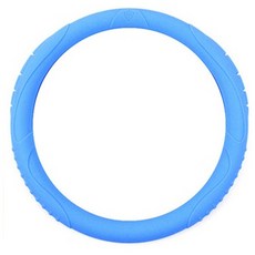 GAUSS Masada 負離子3D矽膠方向盤套, 藍色