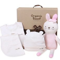 Organic Boom 新生兒禮盒 5件組