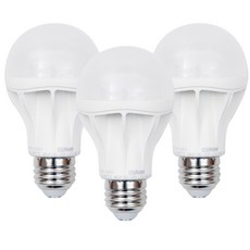 오스람 LED 전구 LS CLA60 830, 전구색, 3개