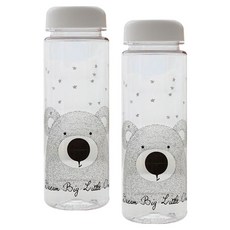 쓰임 스타 베어 보틀 2p, 혼합 색상, 500ml