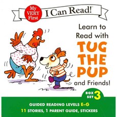 [해외도서] Learn to Read With Tug the Pup and Friends! Set 3, HarperCollins Publishers