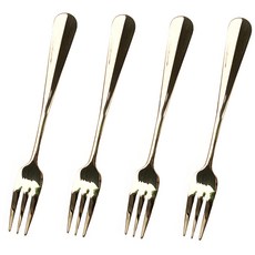 Table Art 藝術鈦茶叉, 單色, 4件