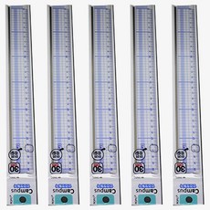 포포팬시 캠퍼스 30cm 컷팅자, 랜덤 발송, 5개입