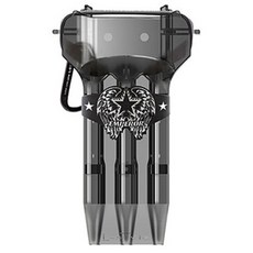 엘스타일 크리스탈 원 다트케이스 클리어 블랙, 1개