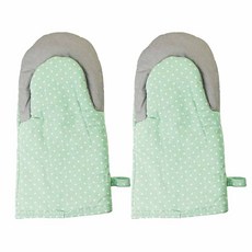 ECODY 大多數烤箱手套, 2件, 混色