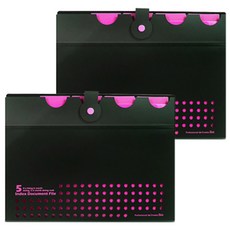 아이비스 5포켓도트화일 SP, 핑크, 2개입