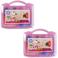 아이비스 크레파스 FR 핑크 2p, 18색