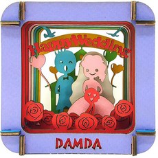 프롬 쉐도우박스 기념일 앤 시리즈 그림 DIY, 해피웨딩, 1개