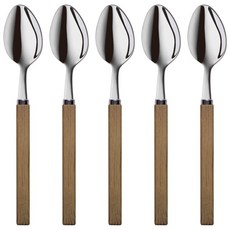 QUIDNOVI 湯匙, 蒙特沃德淺棕色, 5件
