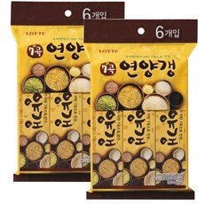 롯데제과 7곡 연양갱, 12개, 55g