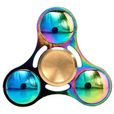 쵸미앤세븐 피젯스피너 R188 라운드 윙 고급형, 레인보우, 3개