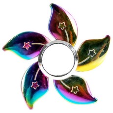 花朵造型指尖陀螺, 彩虹