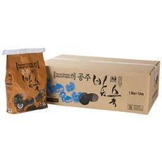 공주시 공주밤숯 숯불구이용, 1.5kg, 12개