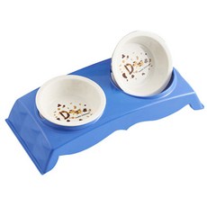 펫츠랜드 파스텔 도자기 식탁세트 2구, 랜덤 발송, 1세트