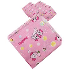 베이비베어 무형광 나염손수건 해피강아지 10p