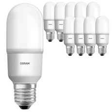 OSRAM 歐司朗 LED條形燈泡 10W, 晝光色, 10個
