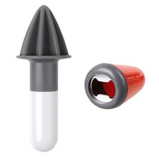 긱스 레몬즙 짜개 + 오프너, 혼합 색상, 1개