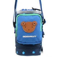 momo FRIENDS Minimi World Ally 水瓶十字口袋, 深藍色, 1個