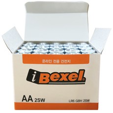 벡셀 알카라인 AA 건전지, 20개입, 1개