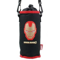 迷你迷你世界鋼鐵人性感水壺斜背包, 1個, 黑色