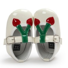 JOY MULTI 女童櫻桃扣帶學步鞋