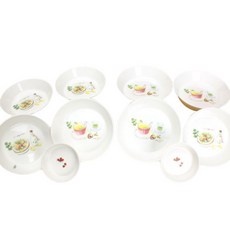 LKmade 印花圓盤組, 1套, 混色