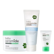 그린핑거 세라마이드 수딩 젤 로션 100g + 크림 150g + 여행용 40ml 랜덤 발송, 1세트
