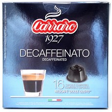 카페까라로 호환캡슐 디카페인 캡슐커피, 7g, 16개입, 1개