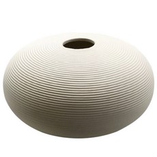 HOUSENSE 扁圓形花瓶, 單一顏色