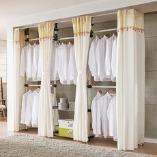 유성종합 5단 커튼행거, 혼합 색상