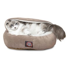마제스틱펫 고양이 케노피 베드, 스톤, 1개