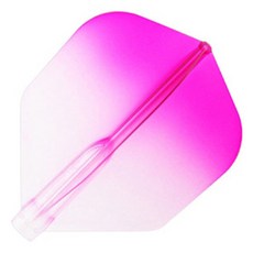 fit Dart Flight Air Grant 透明粉紅色形狀, 1個