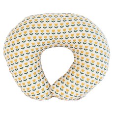 Lovestitchi 孩童印花護頸枕, 黃色鬱金香款, 1入