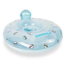 Swimava 游泳坐墊學步圈+手動打氣筒+收納袋, 1組, 馬卡龍