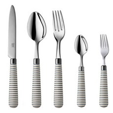 퀴드노비 마리나 디너 5종 세트, 블루, 1세트