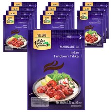 아시안홈구르메 인도 탄두리 티카 소스, 50g, 12개