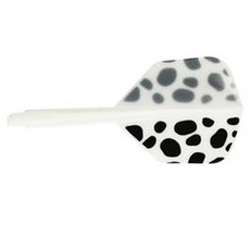 Condo Dart飛鏢斑點狗白色小L 33.5mm, 1個