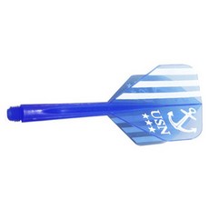 Condo Dart飛鏢 U.S Army Logo 透明藍色 標準 M 27.5mm, 1個