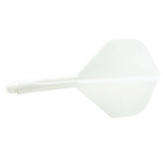 Condor Dart Flight White Standard L 33.5mm, 1個