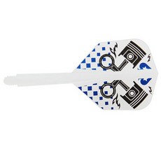 Condo飛鏢飛鏢桿 clear small L 33.5mm, 1個