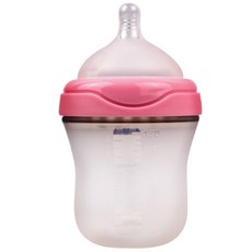 perfection 矽膠奶瓶 180ml, 第1階段, 粉色, 180毫升