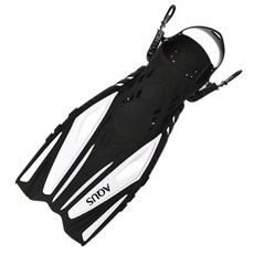 AQUS Lash 浮潛腳蹼 短鰭 M AQSF-0004, 白 （白）, 1個