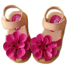 JOY MULTI 女童漂亮大花涼鞋