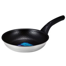 IH感應爐適用Excalibur塗層三層不鏽鋼平底鍋, 1個, 22cm