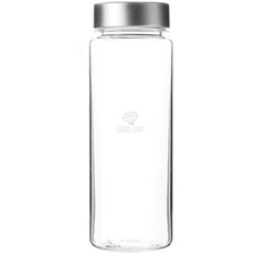 TEASCAFE 透明隨身瓶, 白色, 530ml